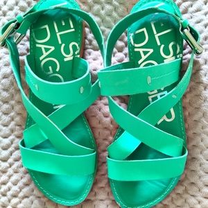 Kelsi Dagger, stappy leather sandals